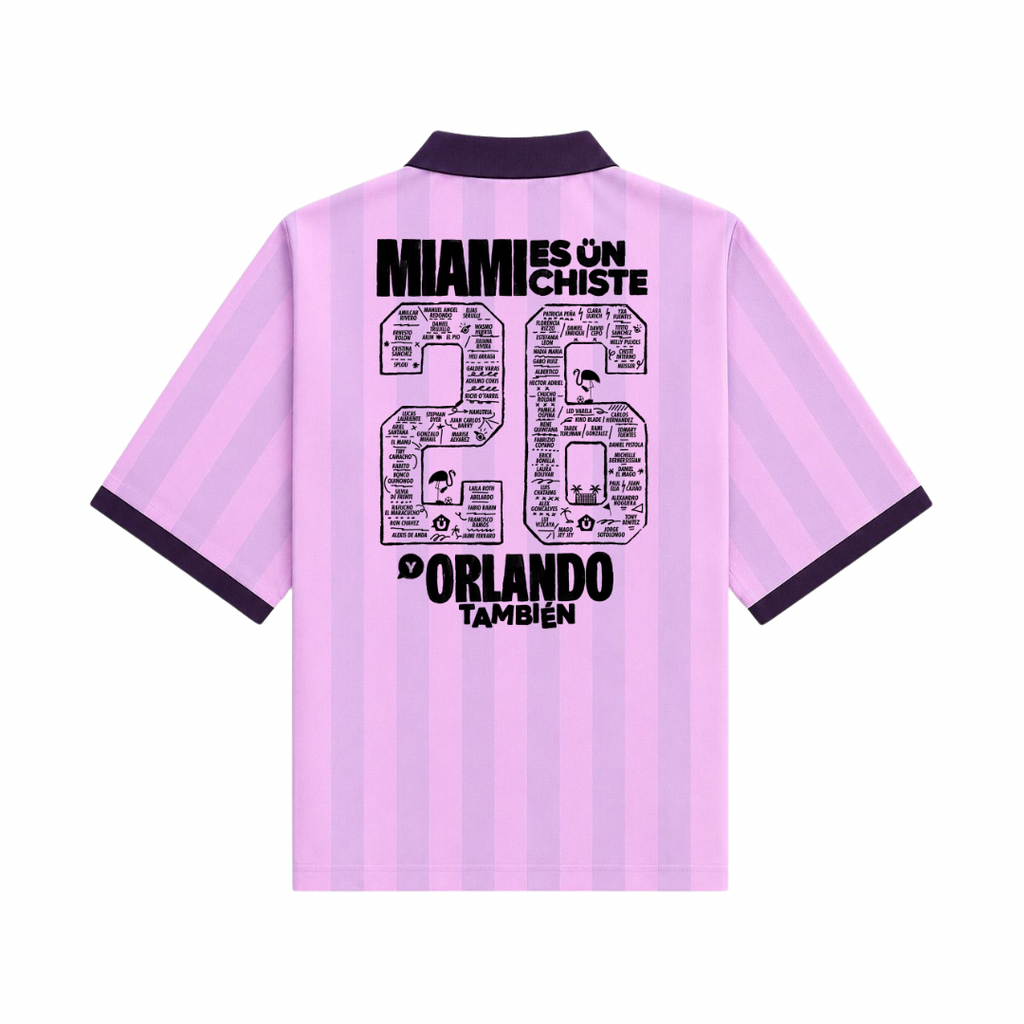 MIAMI CLUB JERSEY IN PINK