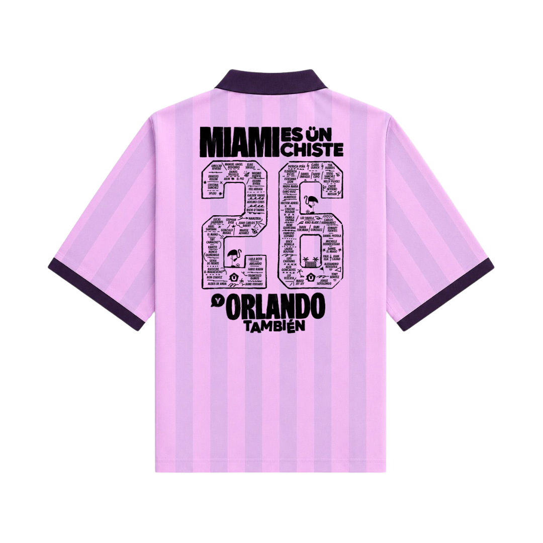 MIAMI CLUB JERSEY IN PINK