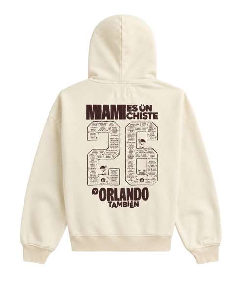 IVORY PUNCH HOODIE